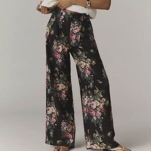 MAEVE Anthropologie Avery Wide-Leg Trousers NWT